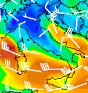 Vento previsto per il 22.11.08